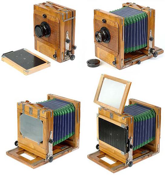 TheToadMen Making dry plate glass negatives with a LF camera