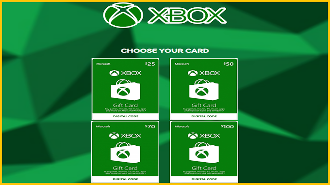 Free Xbox Gift Card Codes Generator 2021