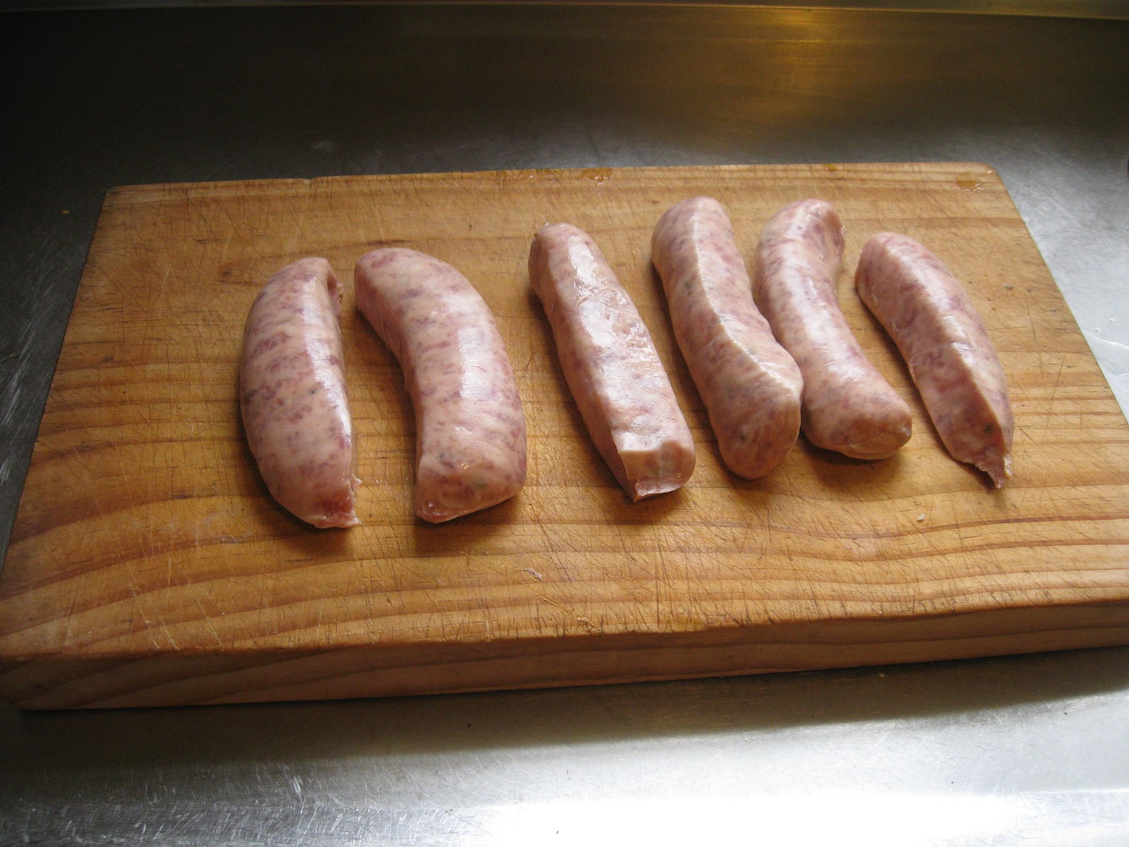 Don's Sausage Blog Wild Pork Sauages with Leek and Potato Pie