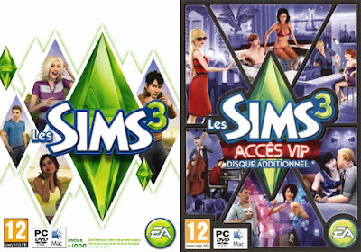 Les Sims 3 jeu de base et Accès VIP