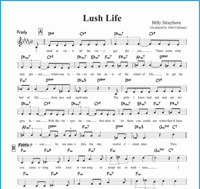 Chord Lagu Lush Life SEPUTAR MUSIK