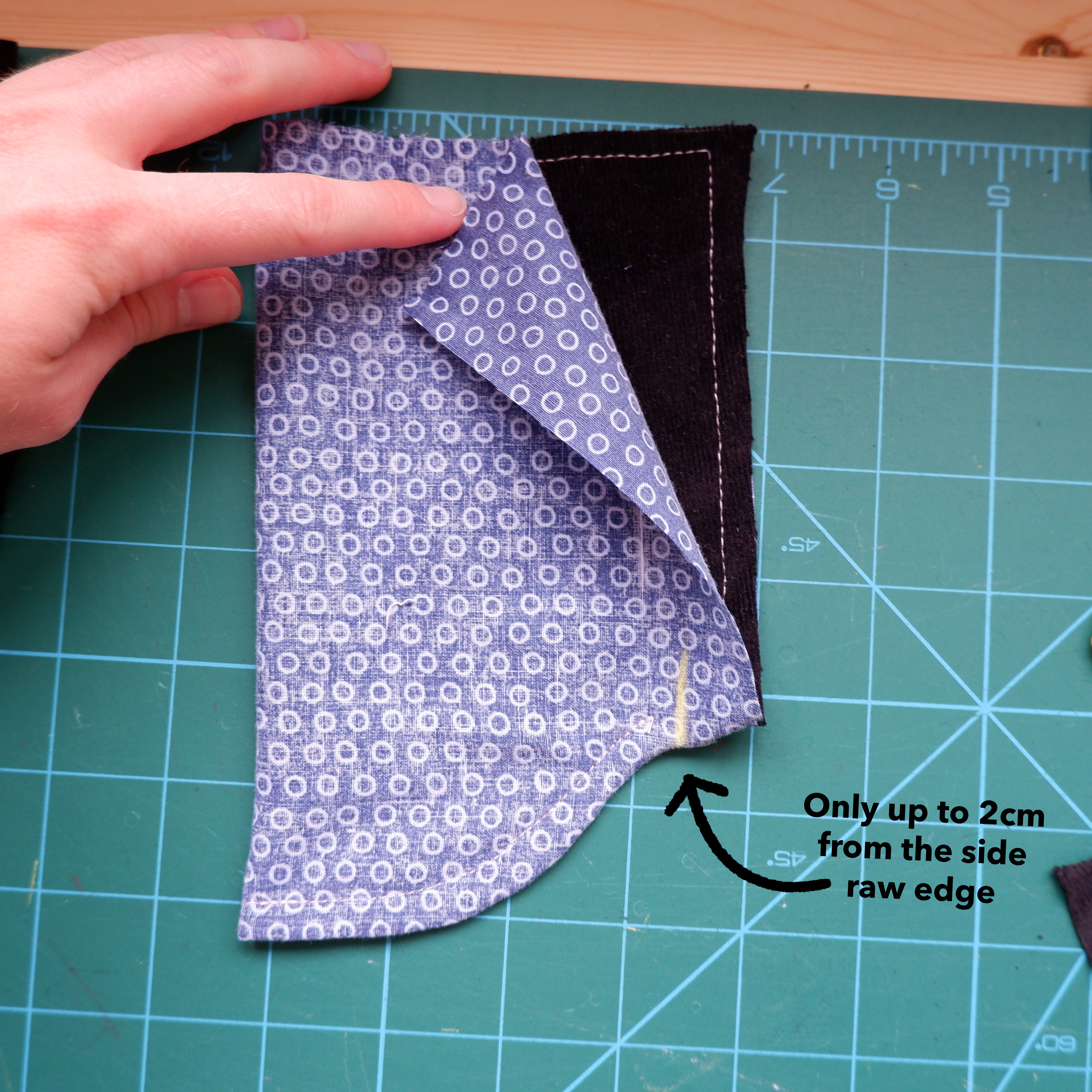 Tutorial How to Sew a FlatFelled Seam with an Inseam Pocket