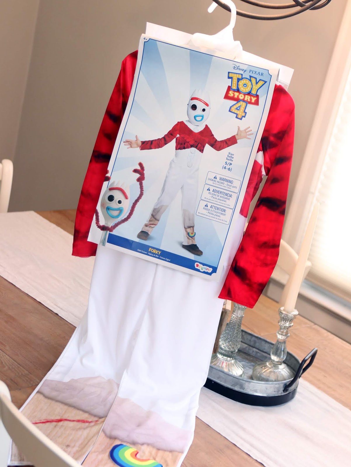 toy story 4 disguise forky costume review 