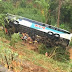 Sobe para quatro o número de mortos no ônibus que caiu em ribanceira na RJ-220