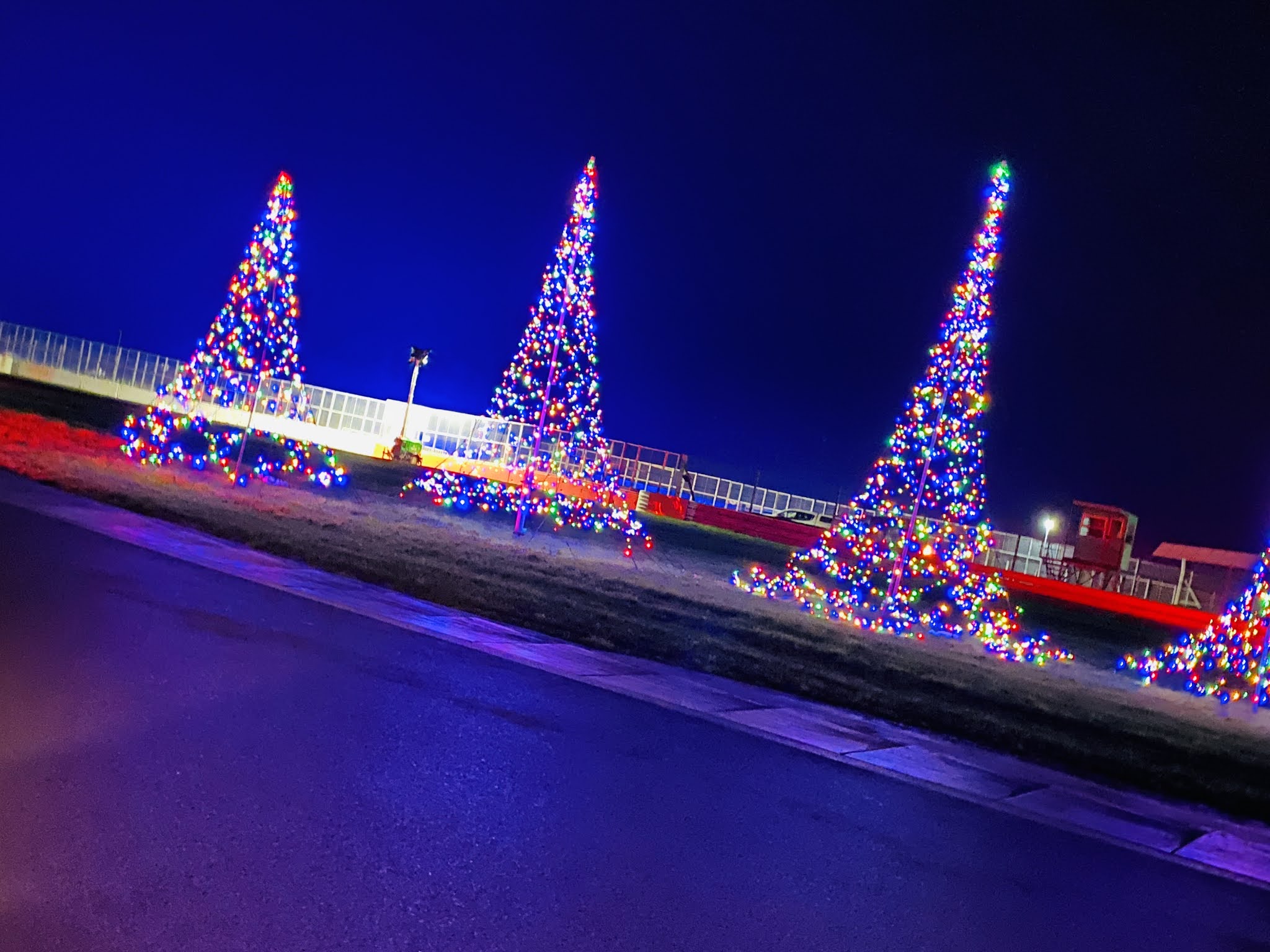 Lap Land at Silverstone Circuit A Festive Light and Laser Experience (AD) The Mini Mes and Me