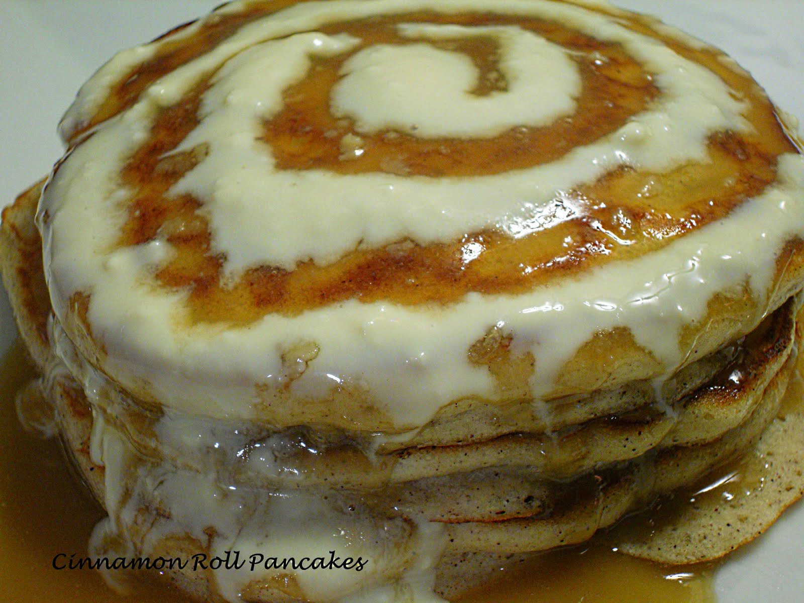 Comfy Cuisine Home Recipes from Family & Friends Cinnamon Roll Pancakes