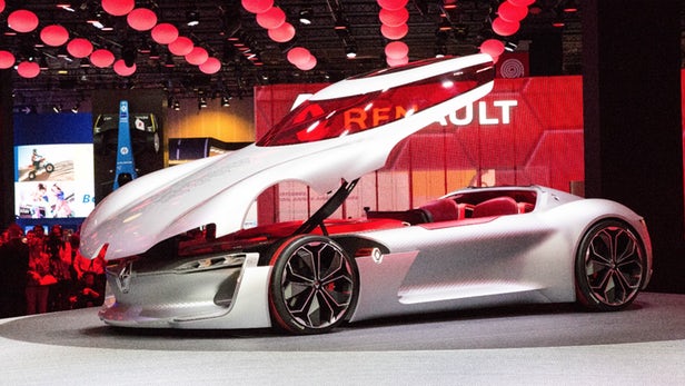 Renault Trezor di Paris Motor Show Renault Trezor di Paris Motor Show