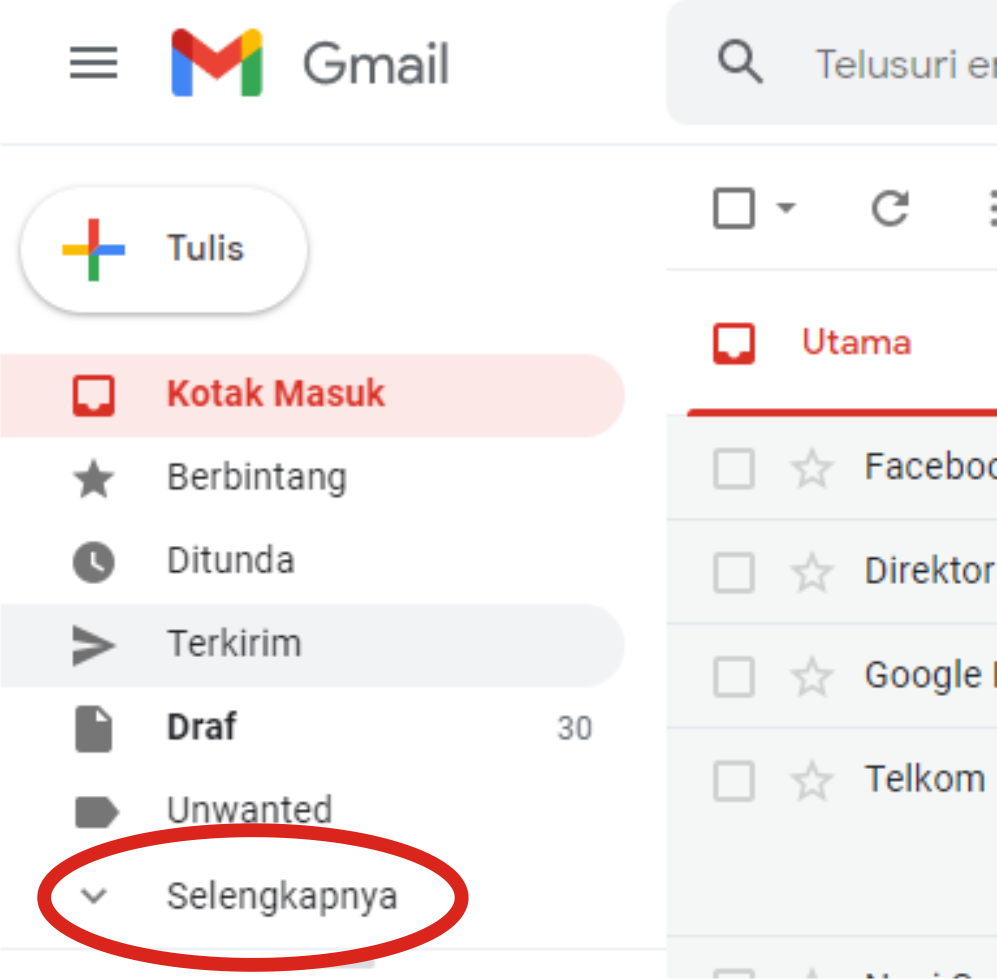 Cara cek kotak spam email gmail - PPOB BUKOPIN SYARIAH