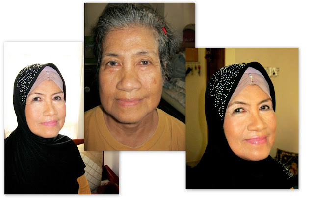 Makeup for mature lady