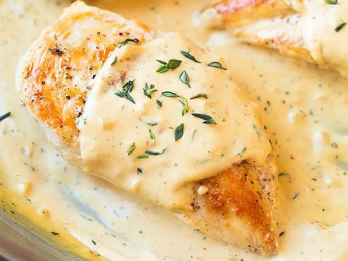 Receta para Pollo con crema y maíz My Way Recetas