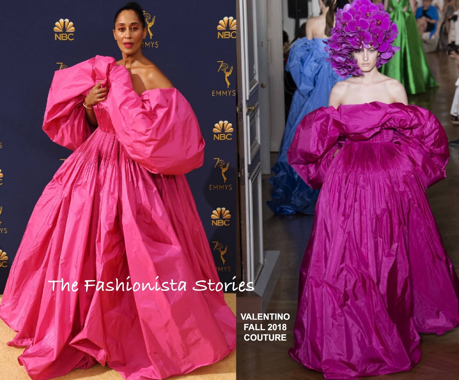 Tracee Ross in Couture at the Primetime Emmy Awards