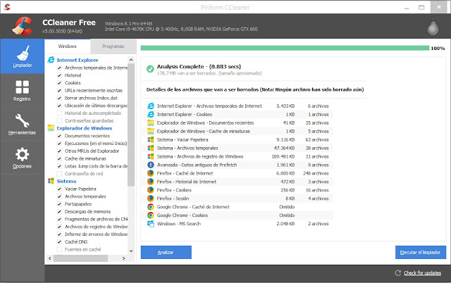 CCleaner Professional (2021) v5.85.9170 Full Español + Serial (MEGA)