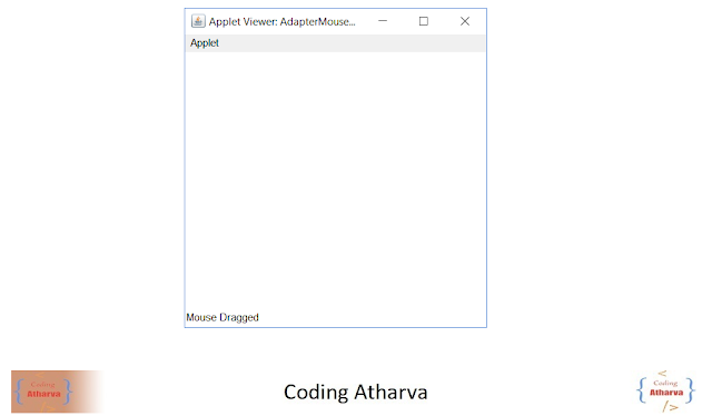 Practical 13: Write a program to demonstrate the use of Window Adapter ...