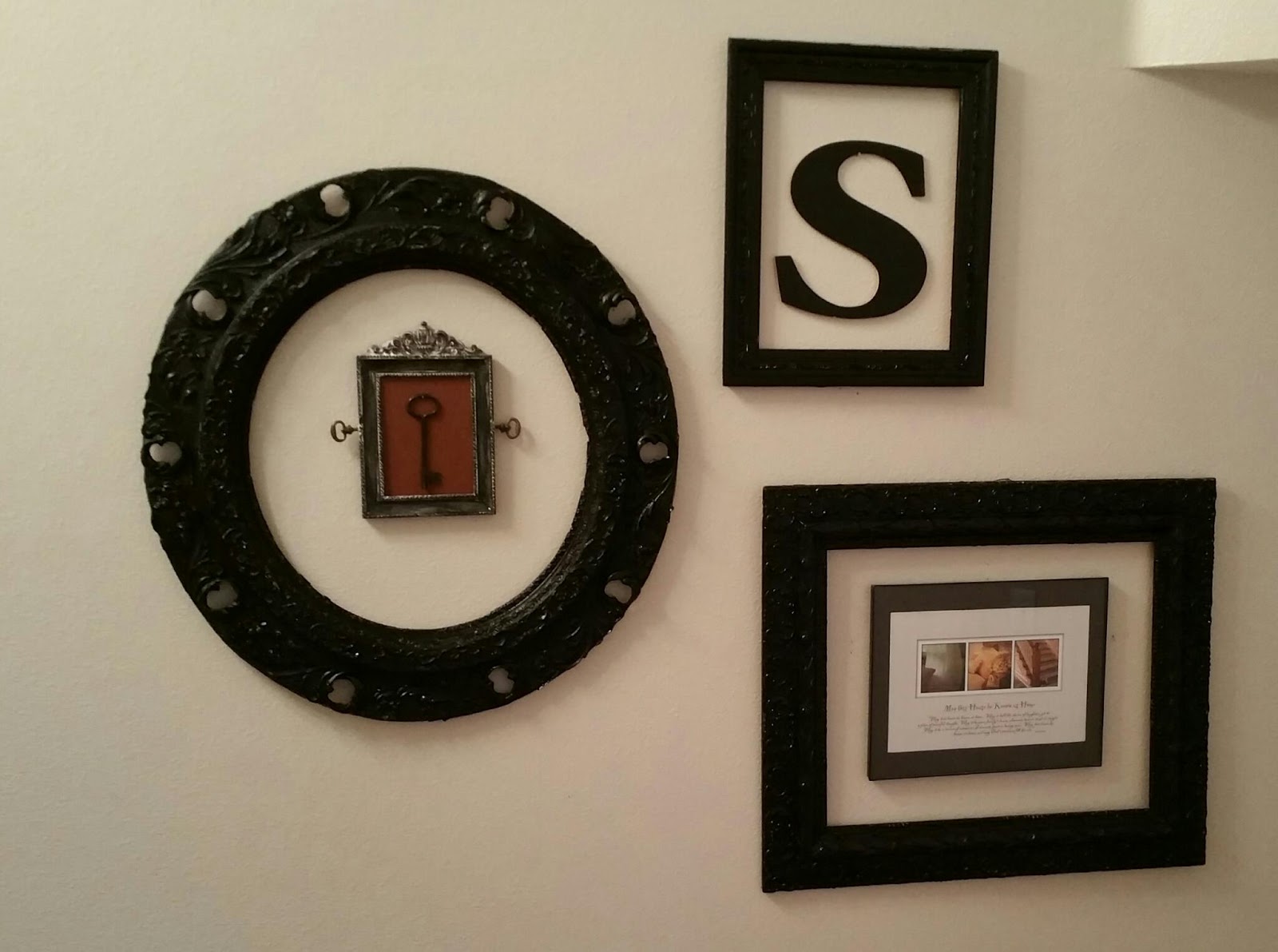 Natural Homemade Living Frame Gallery Wall