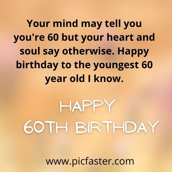 Happy 60th Birthday Wishes | Quotes | Images | Messages