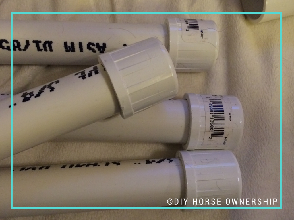 DIY How To Make A Swiveling PVC Saddle Pad Rack DIY Horse Ownership