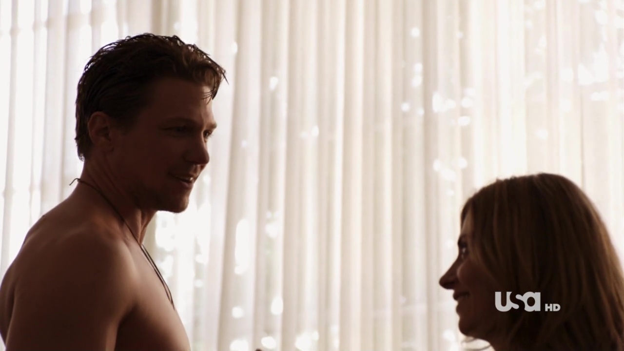 Marc Blucas shirtless in Necessary Roughness 1-01 "Pilot" .