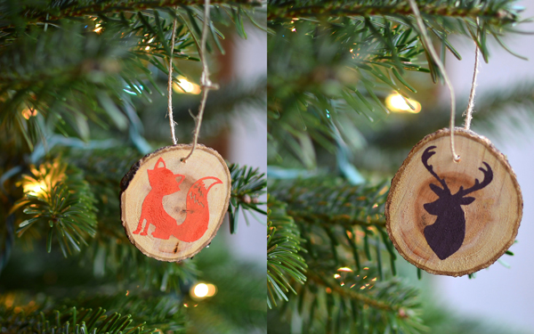 how to make woodland animal ornaments