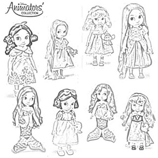 Disney Animators Gift Set coloring pages coloring.filminspector.com