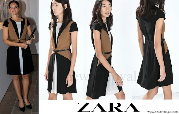 Princess Sofia wore ZARA Work Dress
