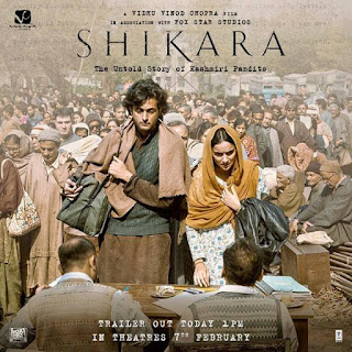 Shikara – A Love Letter From Kashmir First Look Poster 1