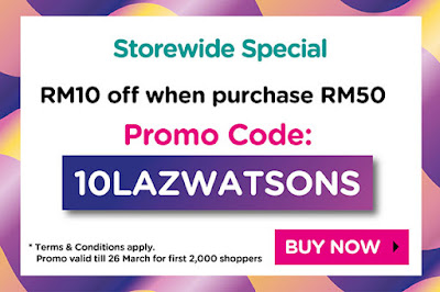 Lazada Voucher Code Watsons Malaysia Discount Promo