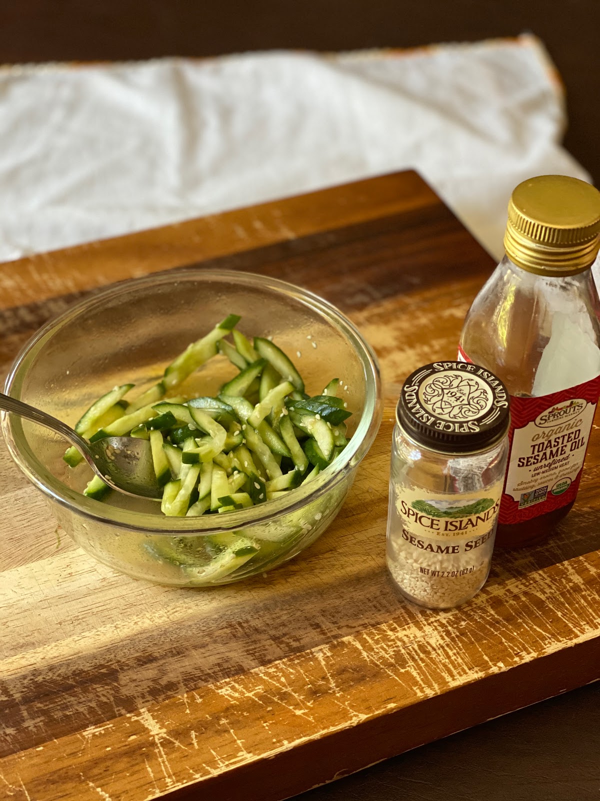 Cucumber "Fries" by Connor.cooks Vegan Side Salads