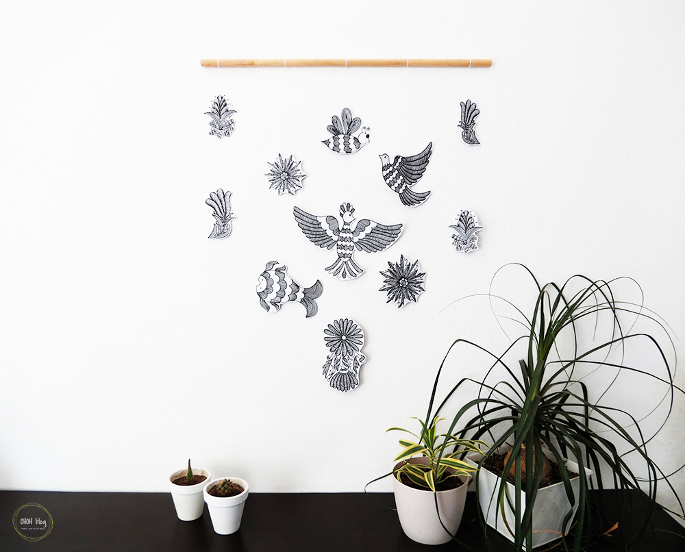 Craft A Doodle Doo Inspiration Nation Diy Origami Flower Curtain