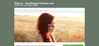 Pilgrim Blogger Template is a wordpress to blogger convereted blogger template