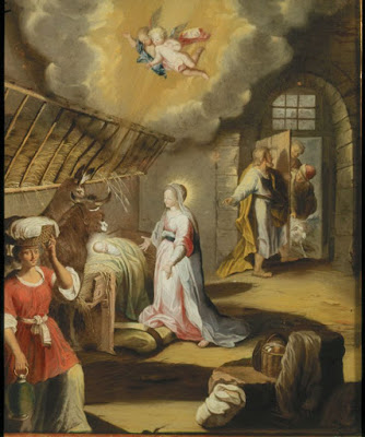 La Naissance de Jesus d'après Barocci (1744), Anna Maria Barbara Abesch La Naissance de Jesus d'après Barocci (1744), Anna Maria Barbara Abesch
