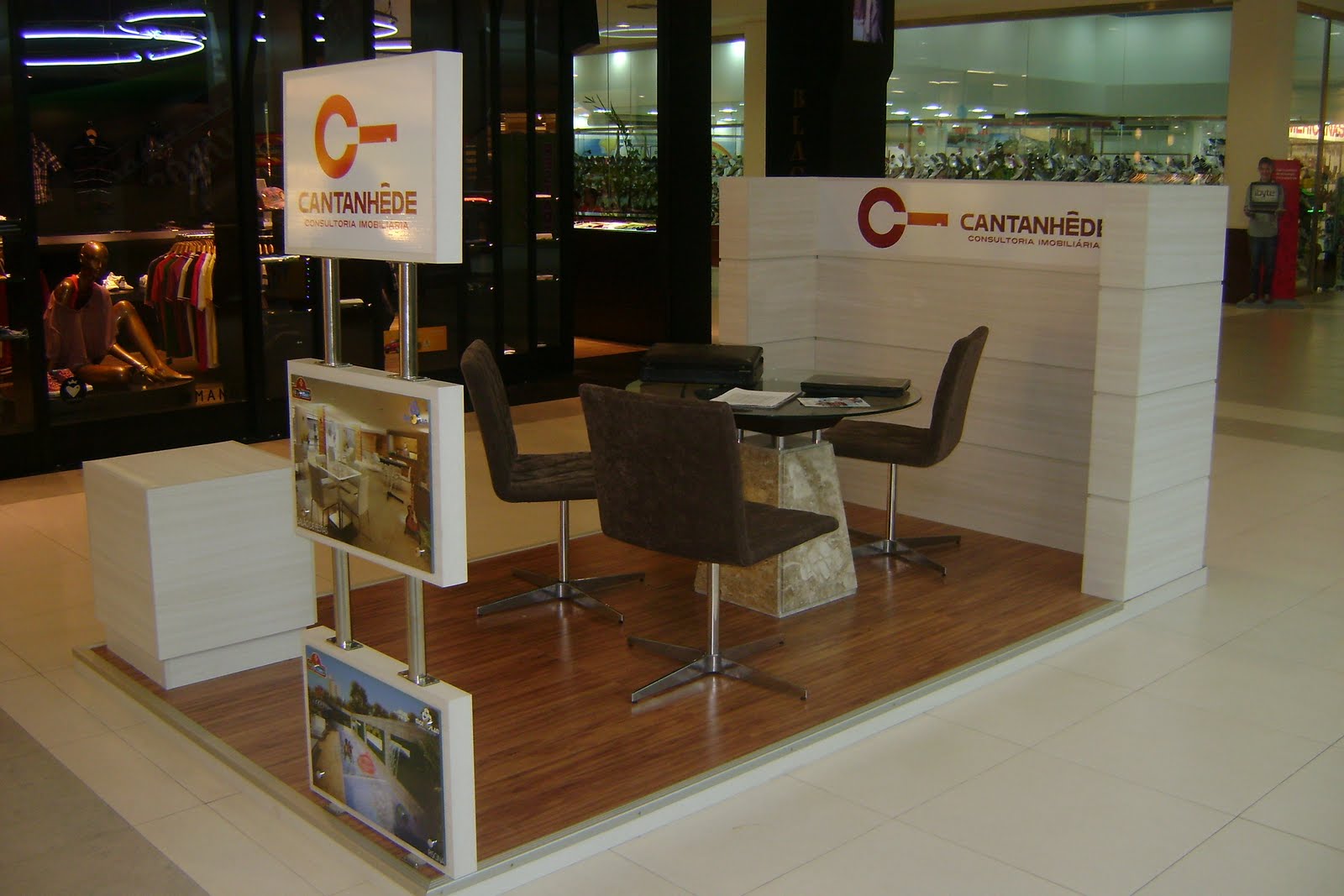 Ana Sales Arquitetura & Interiores: Stand Shopping Rio Anil...