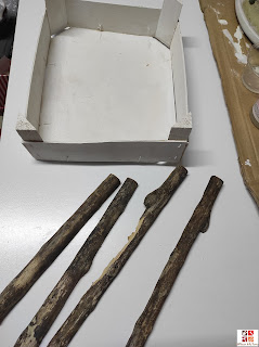 diy ventana navideña