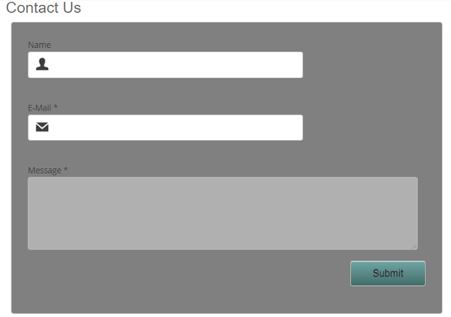 How to add Stylish Contact Us form in Blogger using with HTML and CSS 