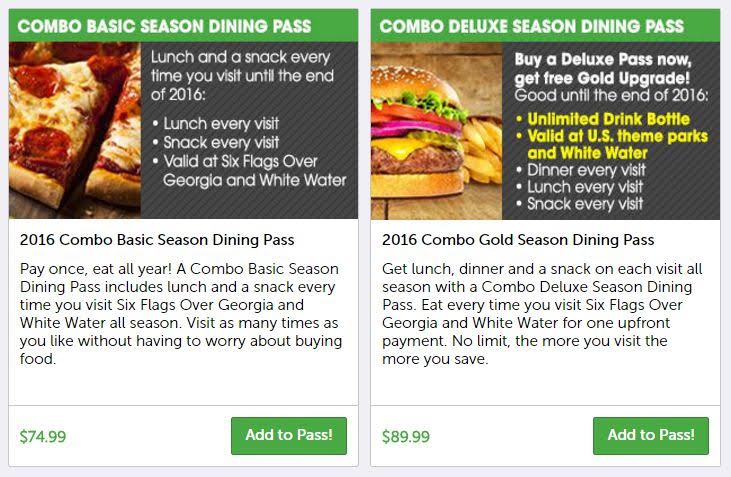 Is the Six Flags Dining Pass Worth It?