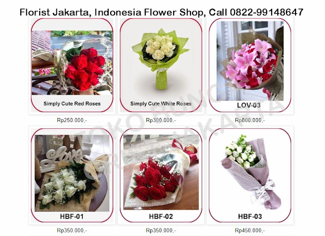 Toko Bunga di Jakarta Jual Bouquet Mawar Ulang Tahun dan Anniversary