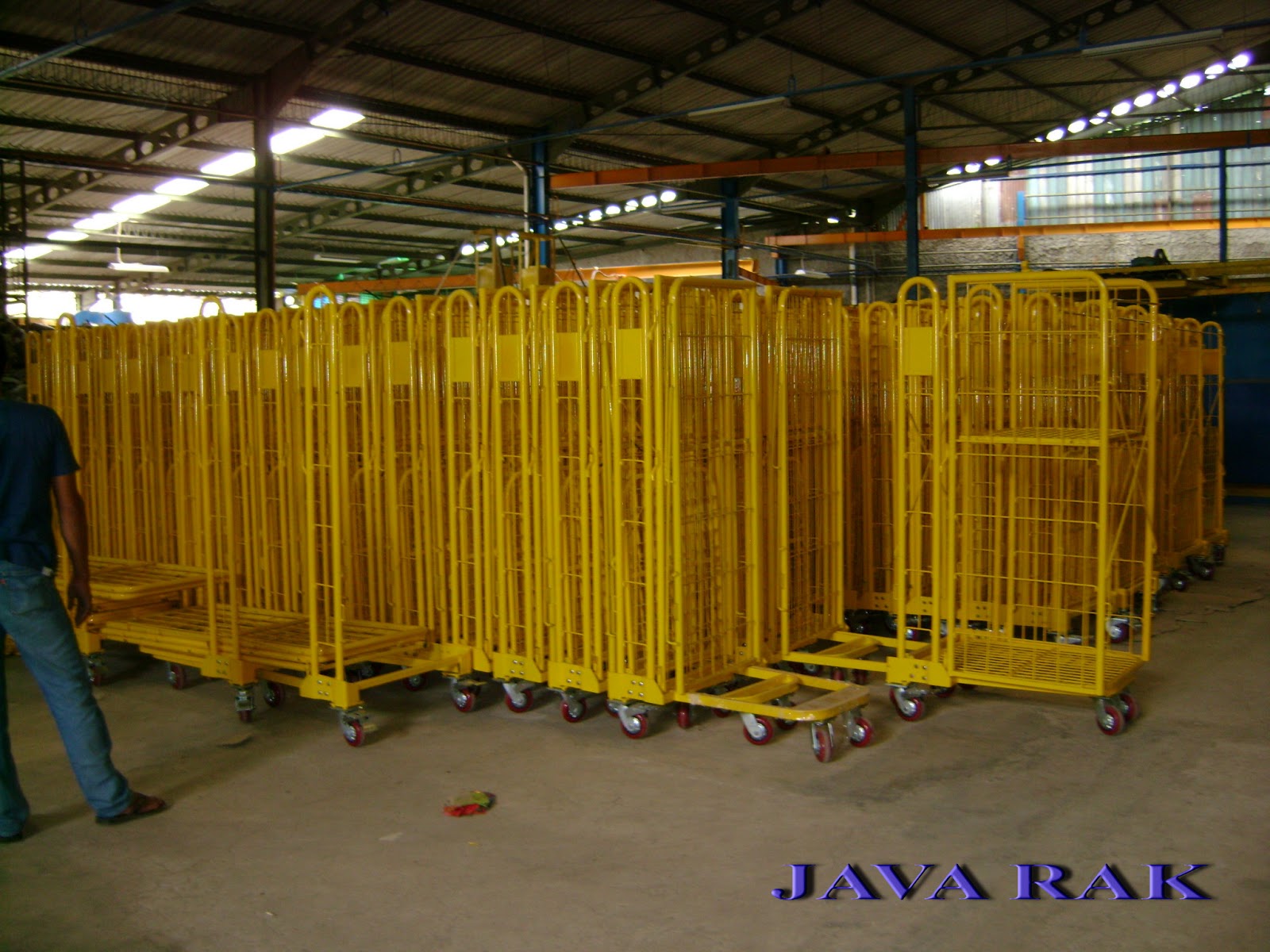 Rak Minimarket Indonesia: Trolley Gudang