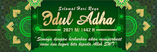 Banner Idul Adha 1442 H/ 2021 M