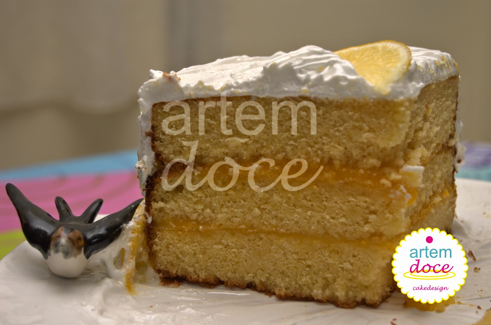 Artem Doce: Bolo de Limão / Lemon cake