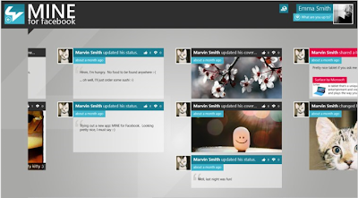 MINE+for+Facebook+Windows+8+app
