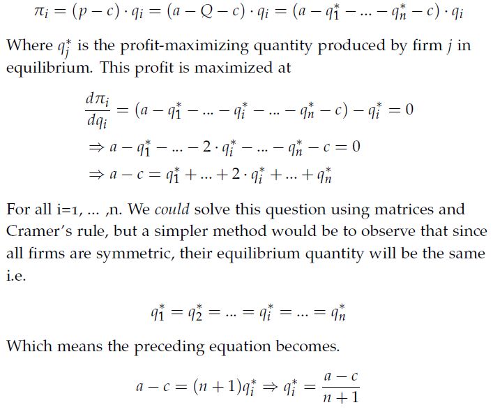 Solution Manual of A Primer in Game Theory by RA Gibbons
