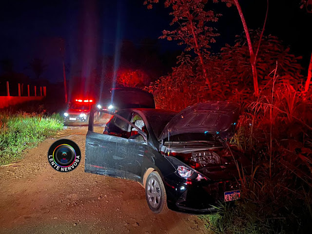 Criminosos sequestram e agridem empresário após roubo no Bairro Embratel; carro da vítima foi incendiado – VÍDEO