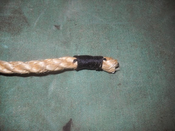 The 7 P's Blog: Rope Skills: Whipping Rope, Braided and Twisted Cordage