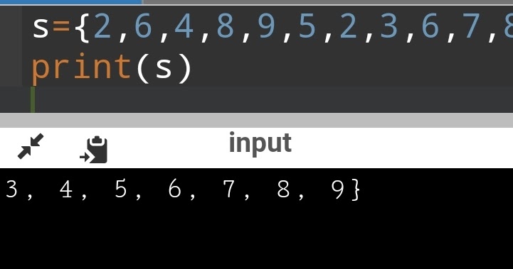 Geek4Tutorial.com: Sets in python