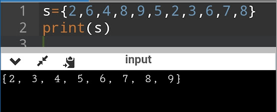 Geek4Tutorial.com: Sets in python