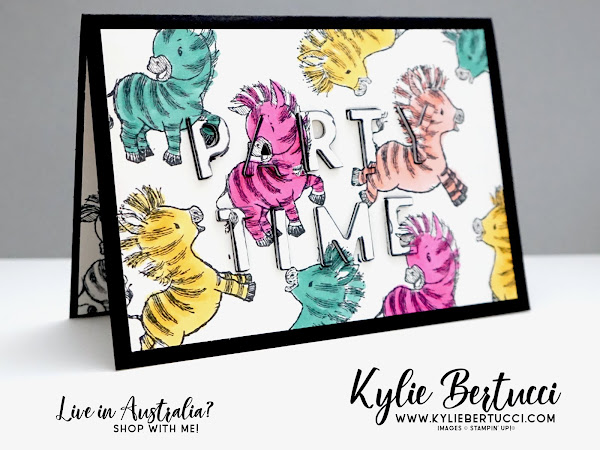 Kylie's Demonstrator Training Support Program Blog Hop September 2020 | Party Time with Zany Zebras