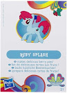My Little Pony Wave 11 Ruby Splash Blind Bag Card
