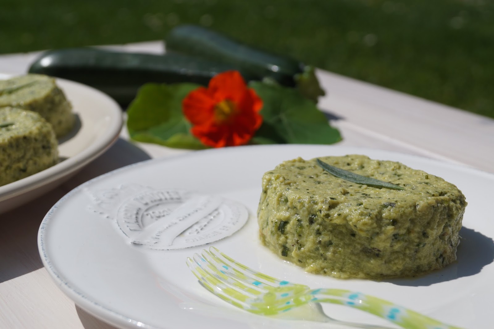 Flans ou terrine de courgettes