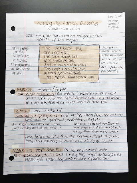 Stone Soup for Five: sermon notes Praying the Aaronic Blessing