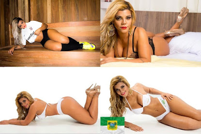 Dançarina da Banda Gang do Samba exibe bumbum de 112cm e deixa fãs babando