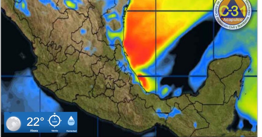 Clima de Acapulco hoy miércoles